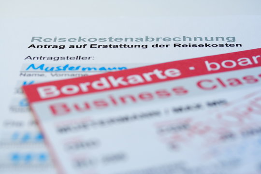 Reisekostenabrechnung