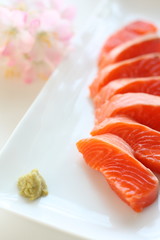 Salmon Sashimi