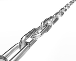 Obraz premium Silver chain