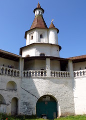 Fototapeta na wymiar tower in New Jerusalem monastery - Russia