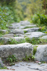 rock stairs