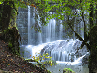 Wasserfall im Wald