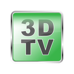 3D TV Button grün