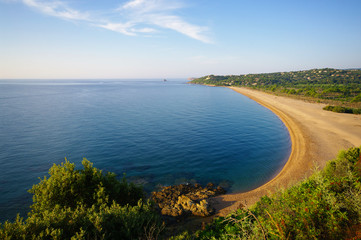 Corse, plage   de Lavu santu