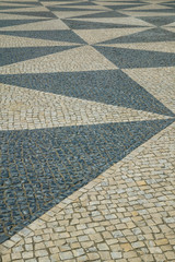 Detail of a Portuguese pavement