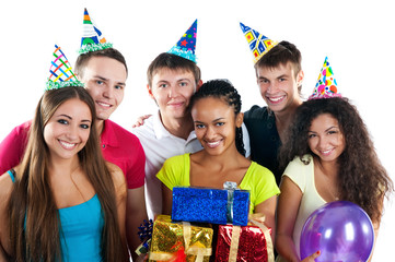 teenagers celebrate birthday