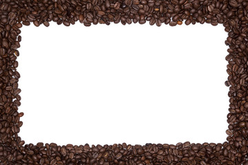 Roasted Coffee Beans Border