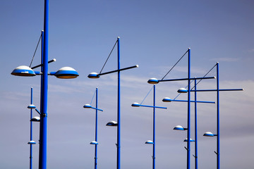 Streetlights background.