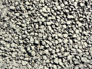 Black asphalt of a road