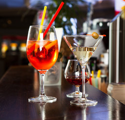Couple of cocktail glasses