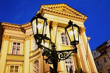 The night view of old Estates theatre, Prague - 26070936