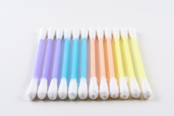 Colorful Cotton Swabs