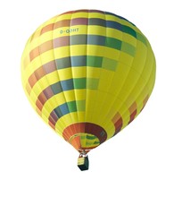 Fesselballon (freigestellt)