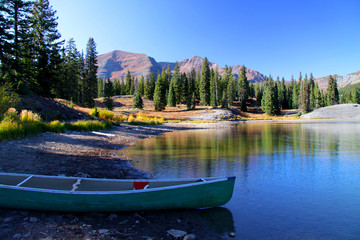 Turquoise lake recreation area in Colorado