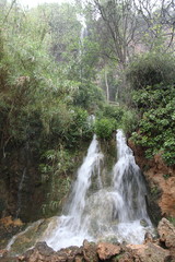 El Salto de la Novia, waterfall in Navajas, Castellon,Spain