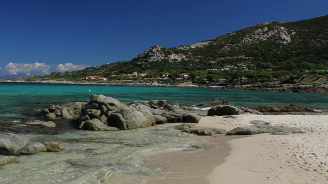 Ocean Panorama in Calvi, Corsica, France