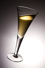 Still-life with the cocktail glass