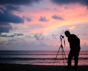 Foto op Canvas Thailand Phang Nga - taking picture at sunset © Isaxar