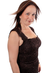 Fototapeta premium Pretty woman in her forties
