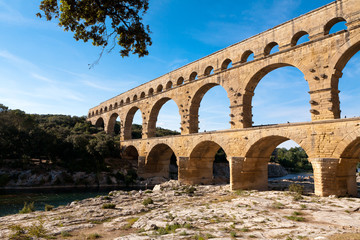Obraz premium Le Pont du Gard romain