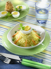 timbale de riz jaune