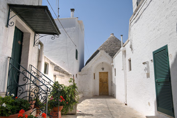 Trulli. Alberobello. Apulia.