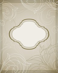 Vintage flower background
