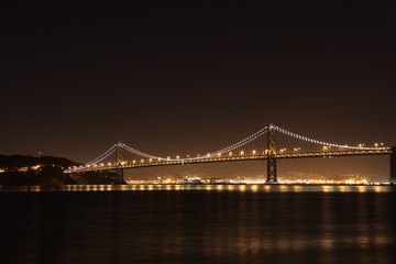 Obraz premium San Francisco bei Nacht