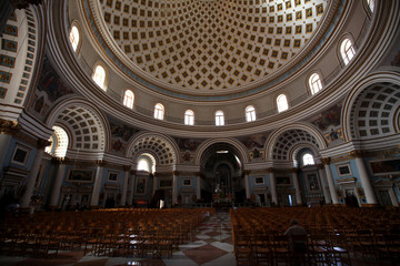 Mosta dome interior © David Woolfenden