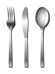 Fourchette couteau cuillère