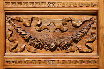 Ornamental door in Madrid