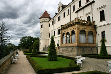Fototapeta na wymiar Konopiste castle, Czech Republic