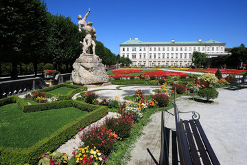 Naklejka premium Salzburg - Pałac Mirabell