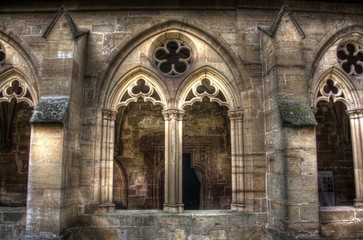 Fototapeta na wymiar Gothic okno