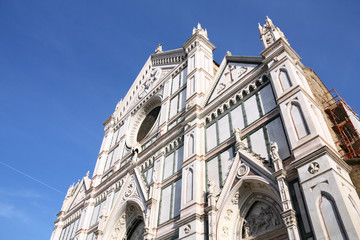 Fototapeta premium Florence - Basilica Santa Croce