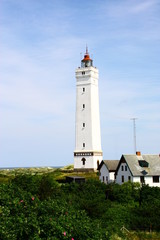 Leuchtturm von Blavand in Dänemark