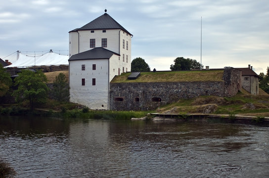 River and castle in Nykoping