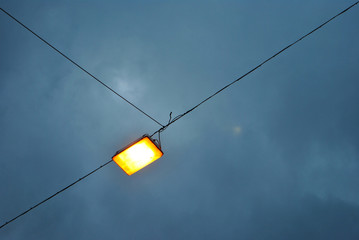 streetlight yellow