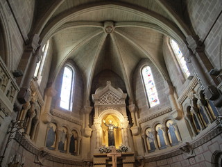 Obraz premium Basílica del Castillo de Javier en Navarra