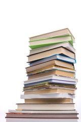 books - isolated on white background