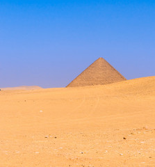 Red pyramid at Dahshur, Cairo, Egypt