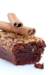 Moelleux chocolat pralin à la cannelle