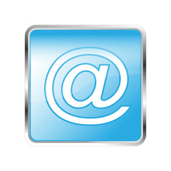 Button eMail blau