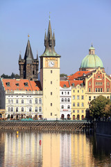Prague Old Town with the Bridge Tower