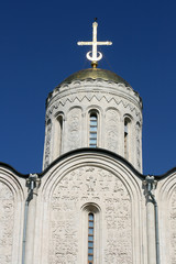 Dmitrievsky cathedral in Vladimir Russia