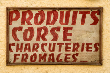 PRODUITS CORSES