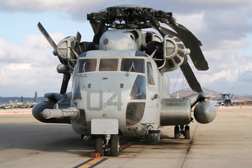 Fototapeta na wymiar CH-53E Super Stalion
