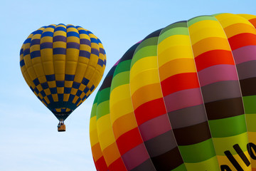 Naklejka premium Hot air balloon