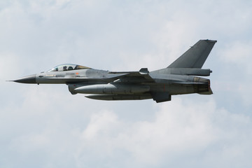 F-16 flyby