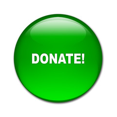 Boton brillante texto DONATE!